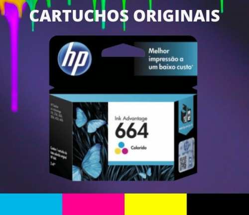 Cartucho Hp 664 Color
