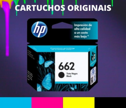 Cartucho Hp 662 Black