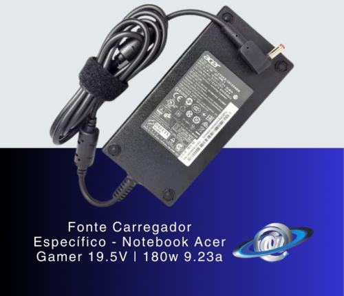 Carregador Específico Notebook Acer Gamer 180W